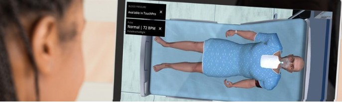 Una experiencia de simulación inmersiva con pacientes virtuales nos ofrece Bodyinteract, ejemplo de simulador de paciente virtual. 
